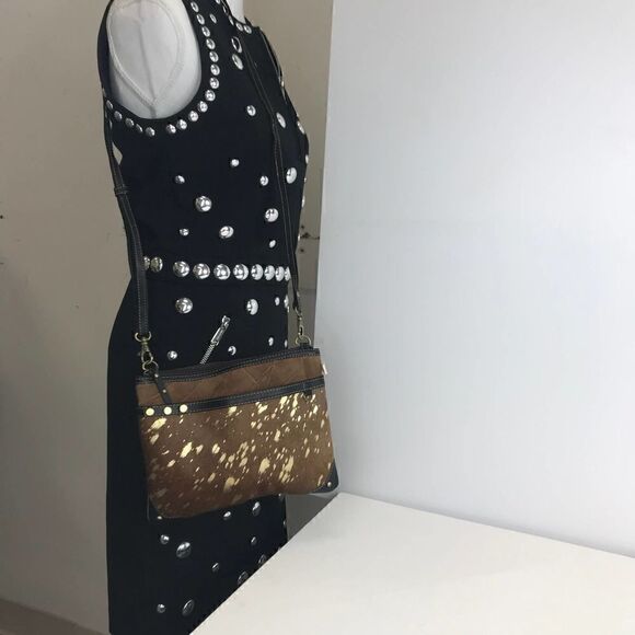 Vaan Ranger Rawhide Leather Xbody NWT - Picture 9 of 9